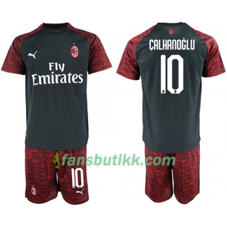 Fotballdrakt AC Milan Calhanoglu 10 Barn Tredjetrøye 2018-2019 Kortermet